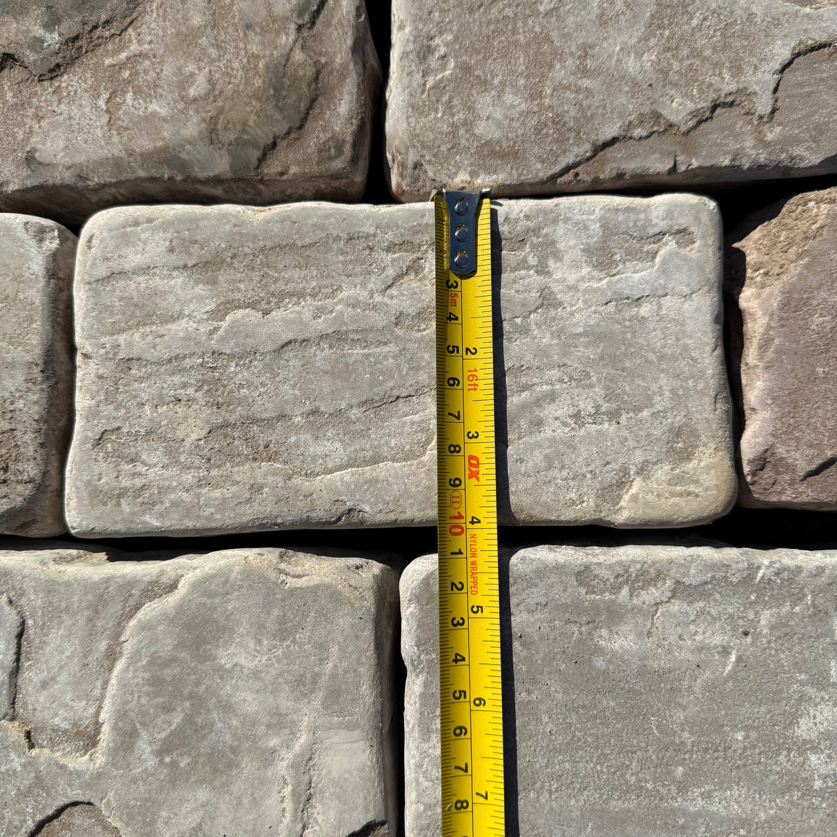 Sandstone Tumbled 200 x 100 Cobbles - Per SQM