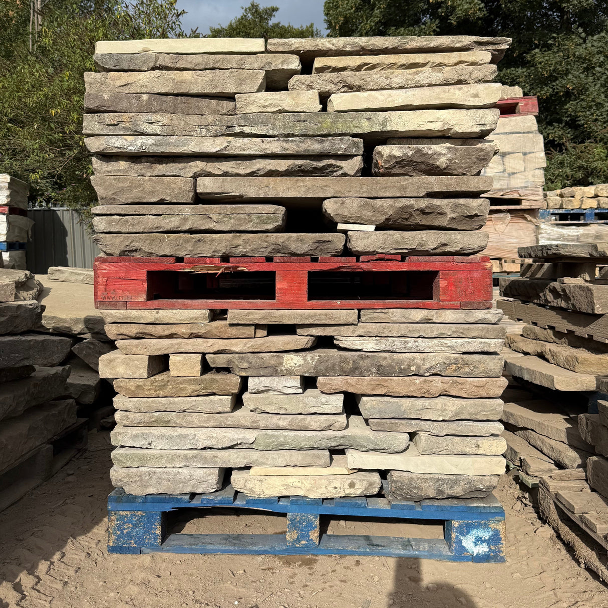 Reclaimed Grade A Yorkshire Stone Paving - Per SQM