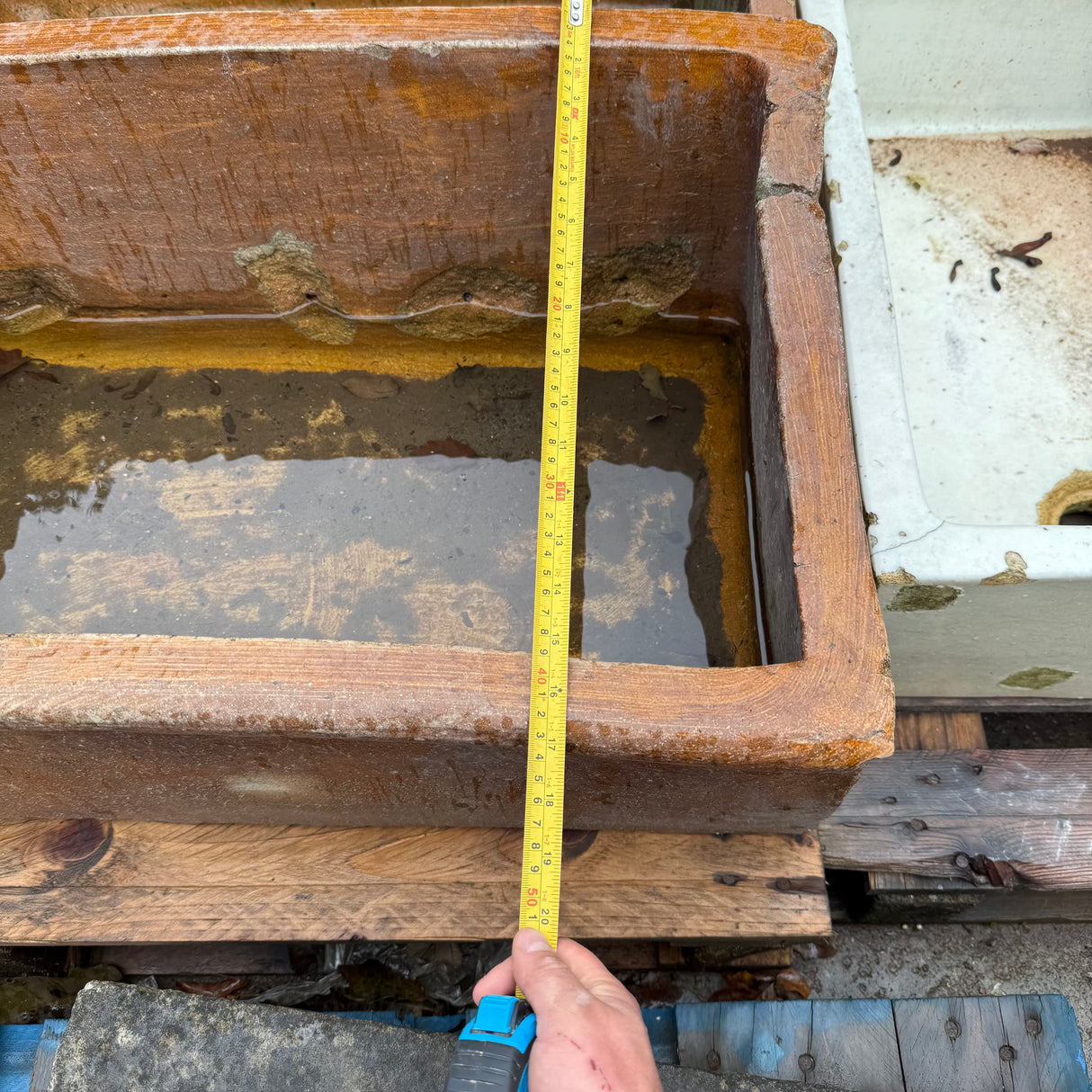 Reclaimed Pig Trough