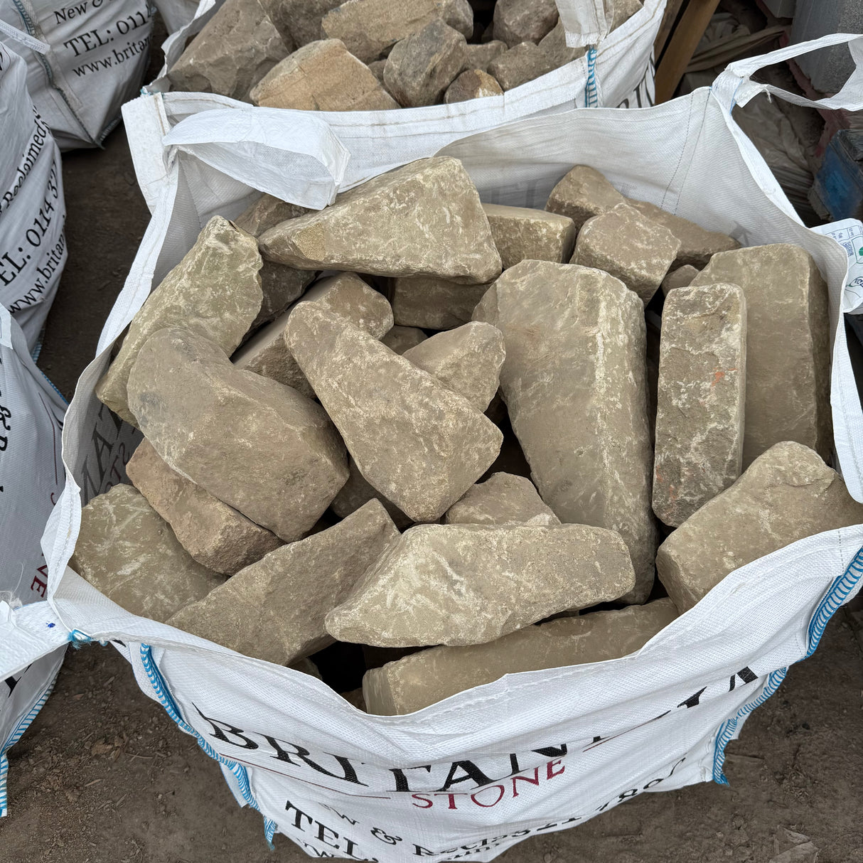Tumbled Farmhouse Walling Stone - Per Bag