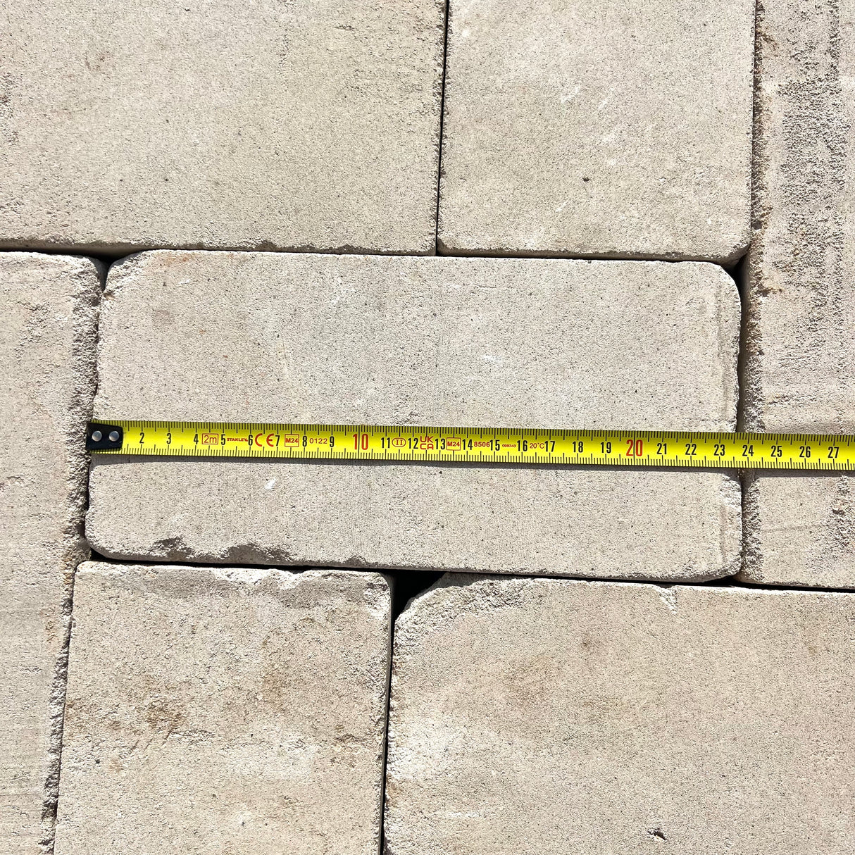 Reclaimed White Paving Bricks | Pack Of 400 Bricks | Free Delivery