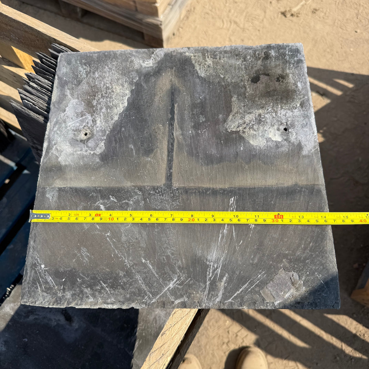 Reclaimed 14” x 14” Welsh Slate