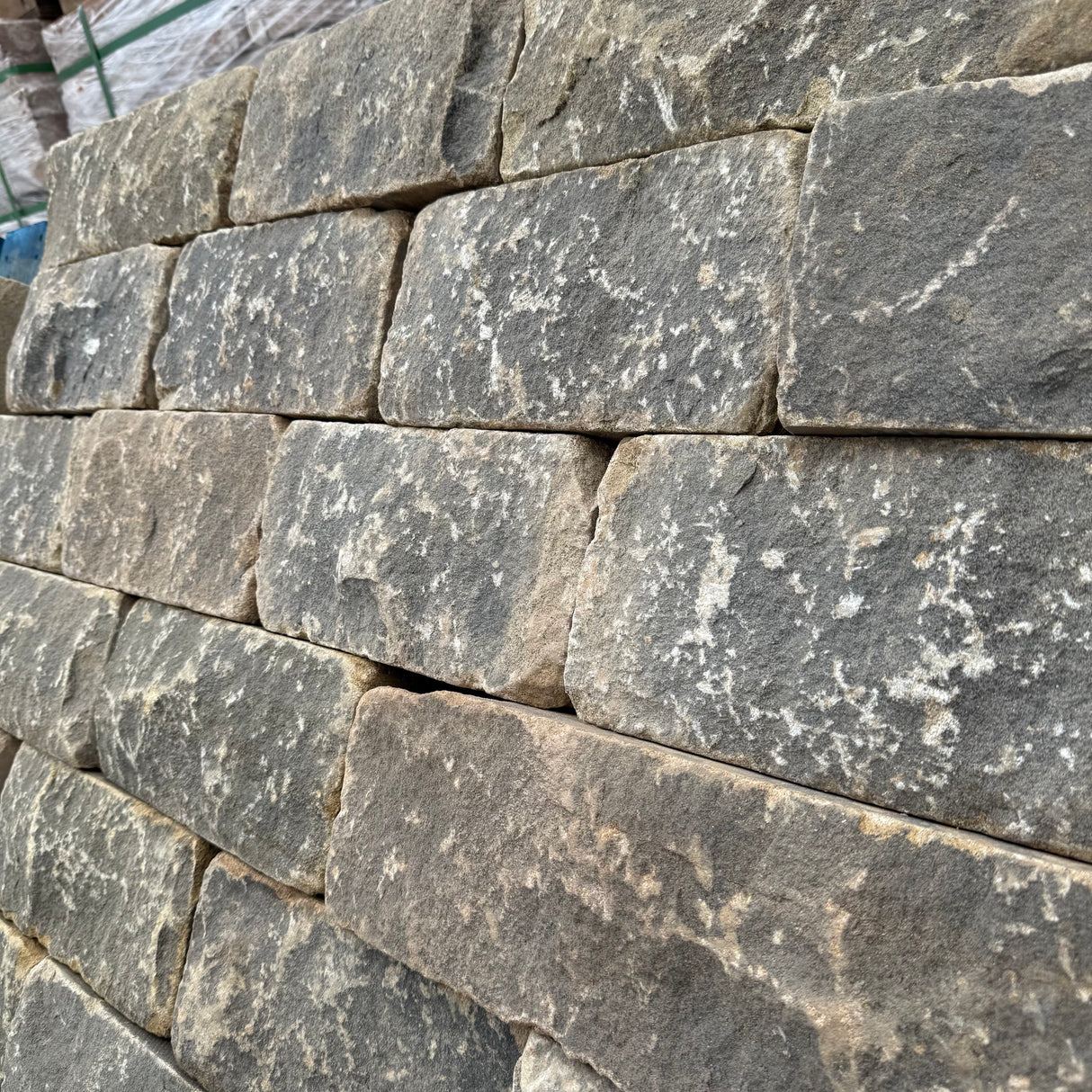 140mm Britannia Weathered Sandstone Building Stone - Per SQM