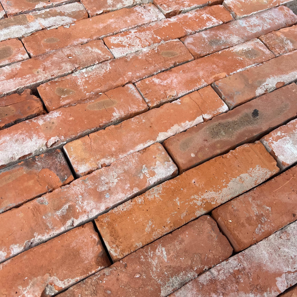 Reclaimed 2" Orange Wirecut Brick | Pack of 400 Bricks | Free Delivery