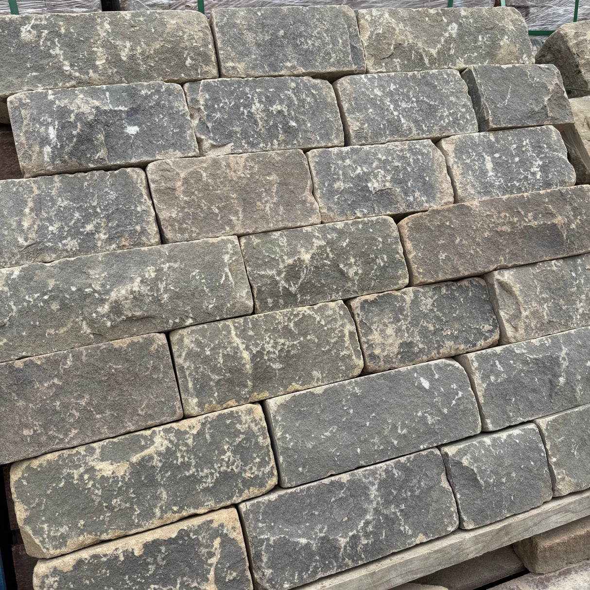 140mm Britannia Weathered Sandstone Building Stone - Per SQM