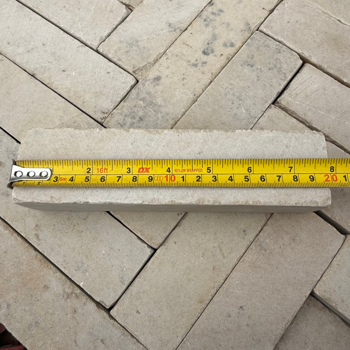 Beige Sandstone Stackers - 200mm x 50mm x 40mm - Per SQM