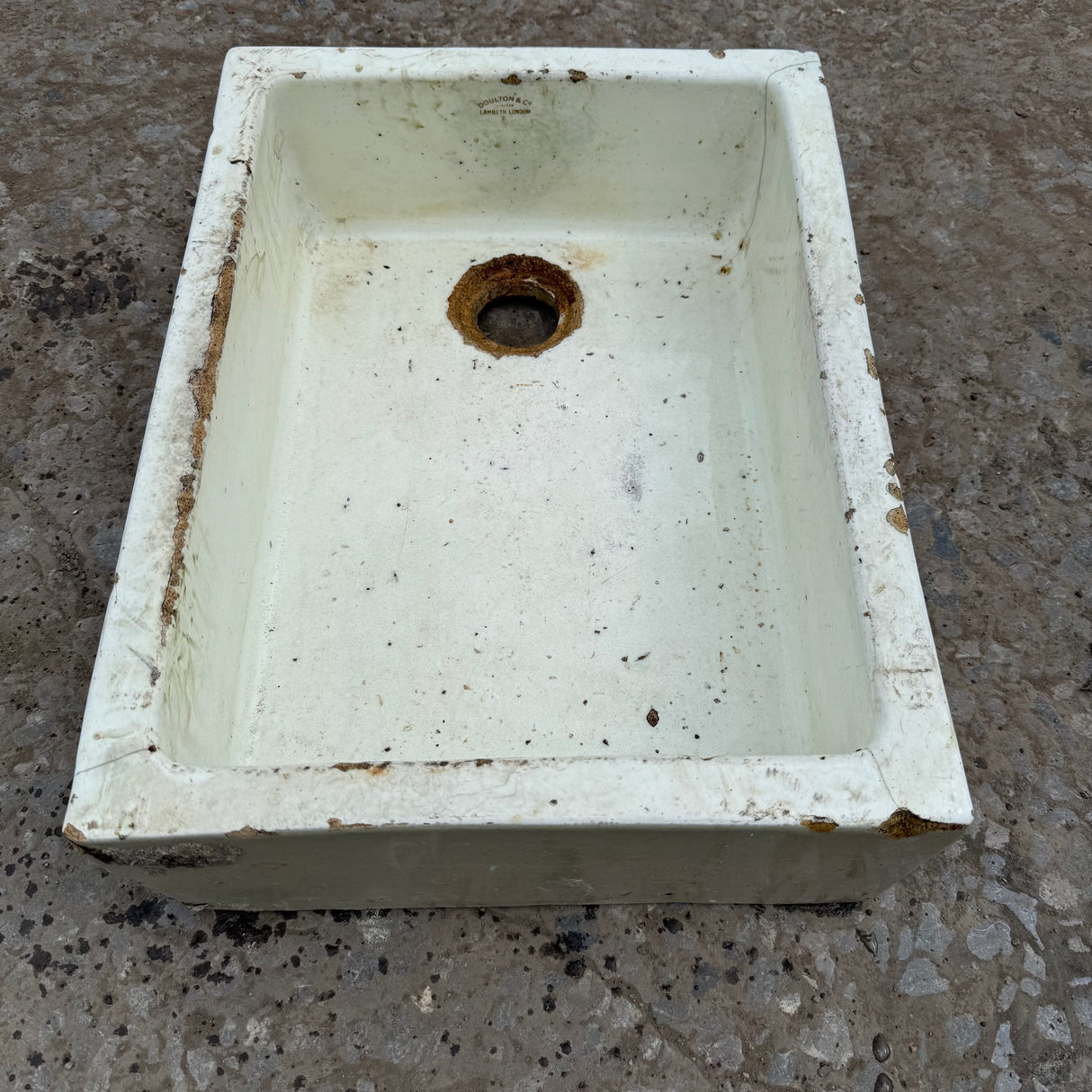 Reclaimed White Belfast Sink