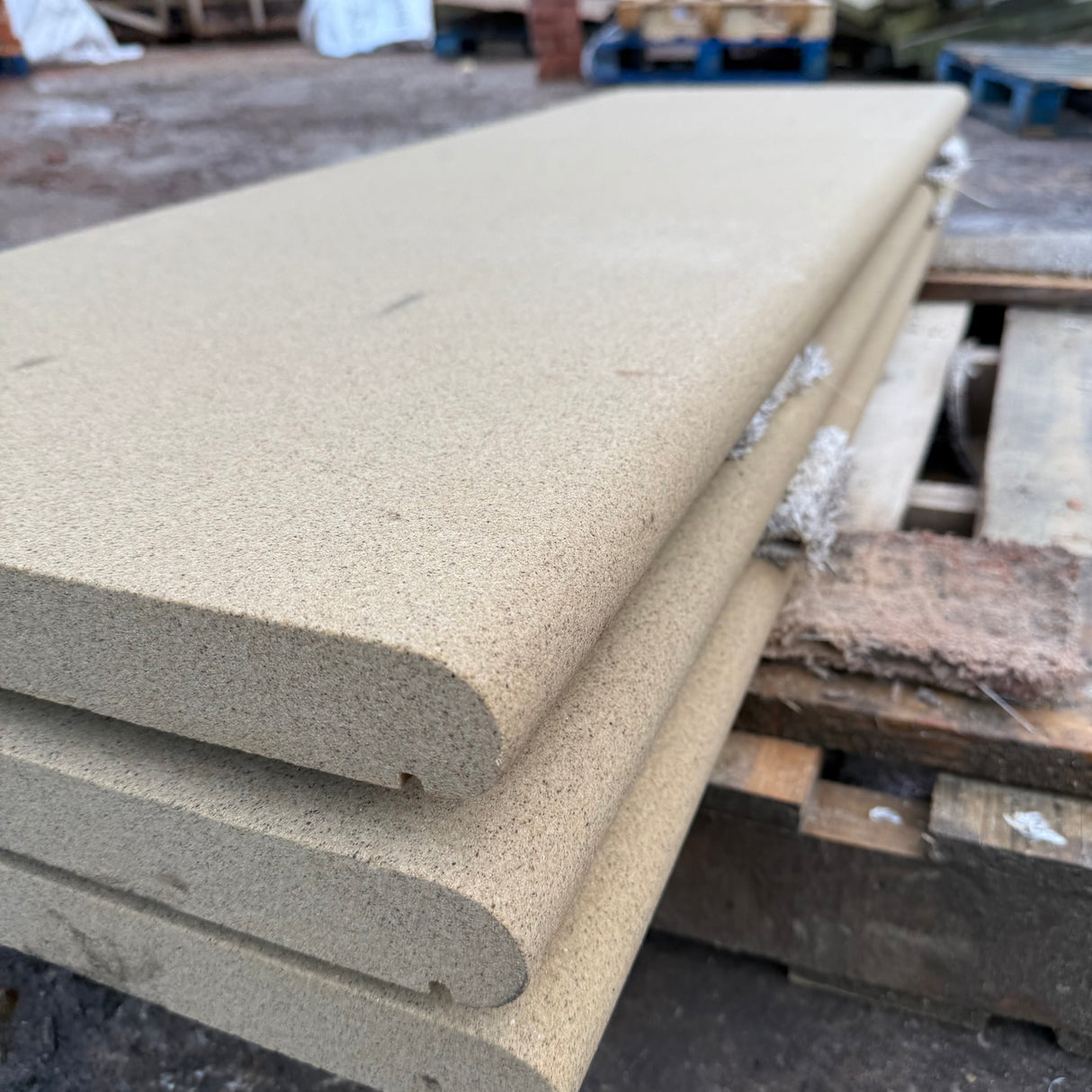 Natural Stone Bullnose Steps
