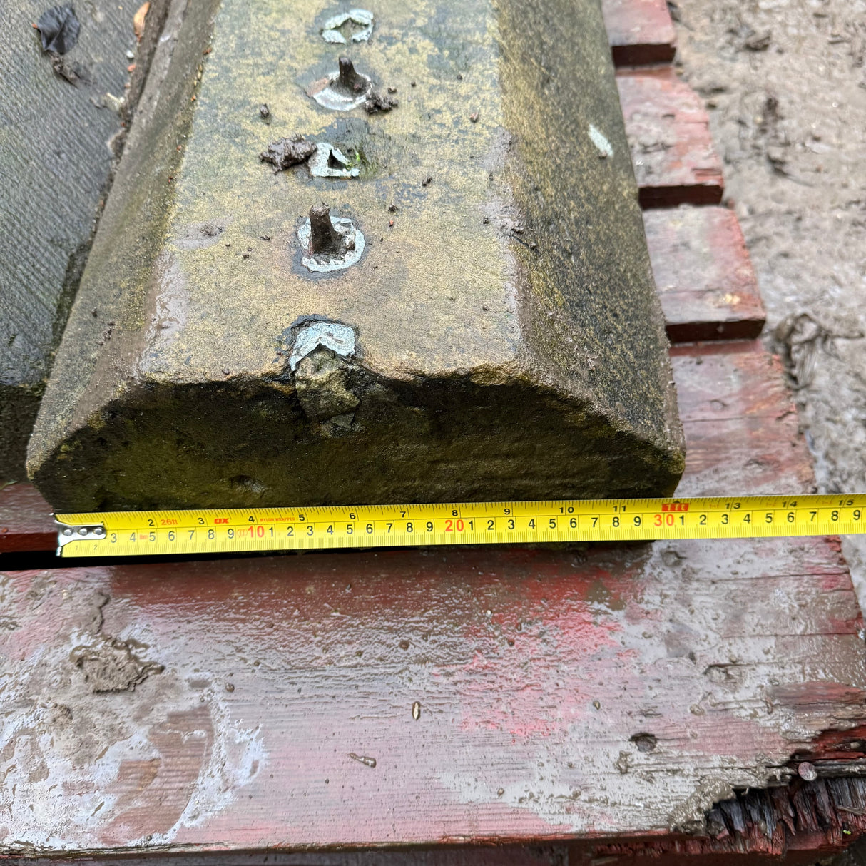 Reclaimed Stone Coping - Job Lot