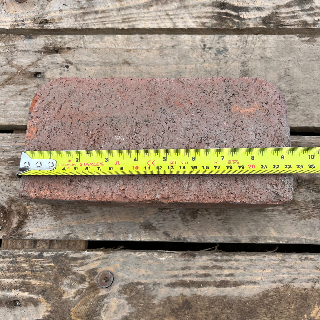 Reclaimed Imperial Double Bullnose Brick