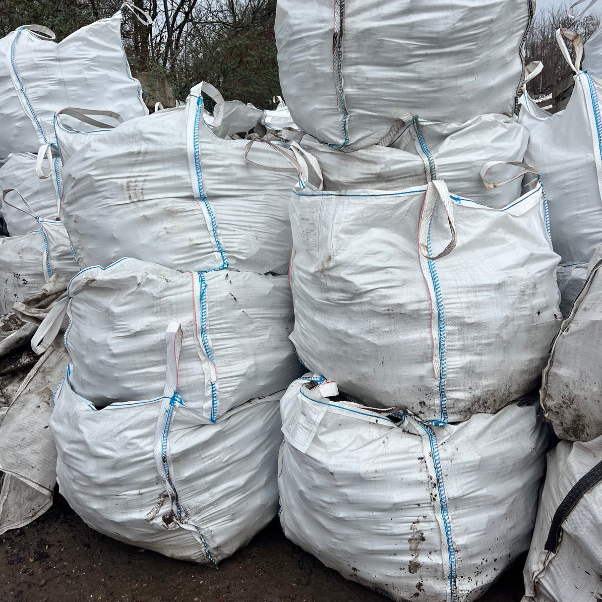 New Portuguese 4" x 4" Grey Granite Setts - Per Bag