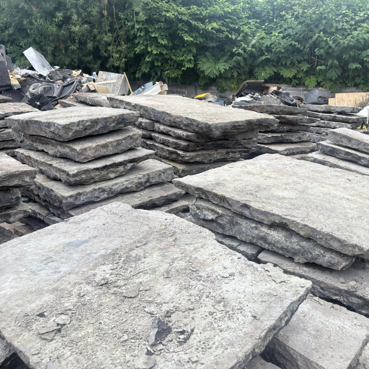 Reclaimed Yorkstone Mill Flag Paving - Per SQM