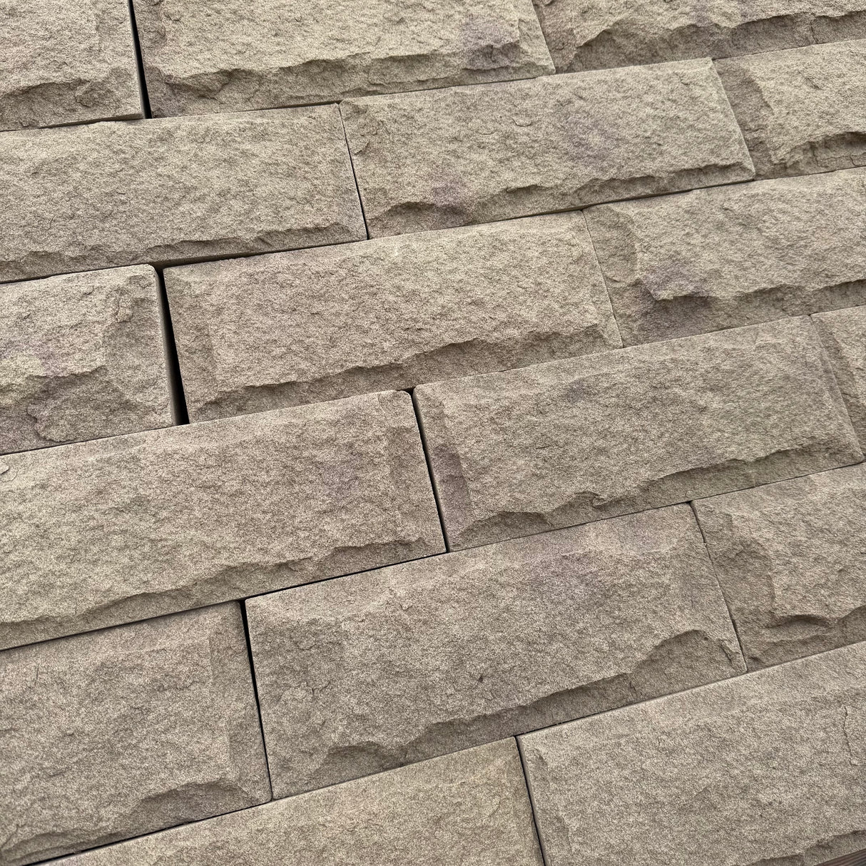 140mm Britannia Pitched Face Sandstone Building Stone - Per SQM