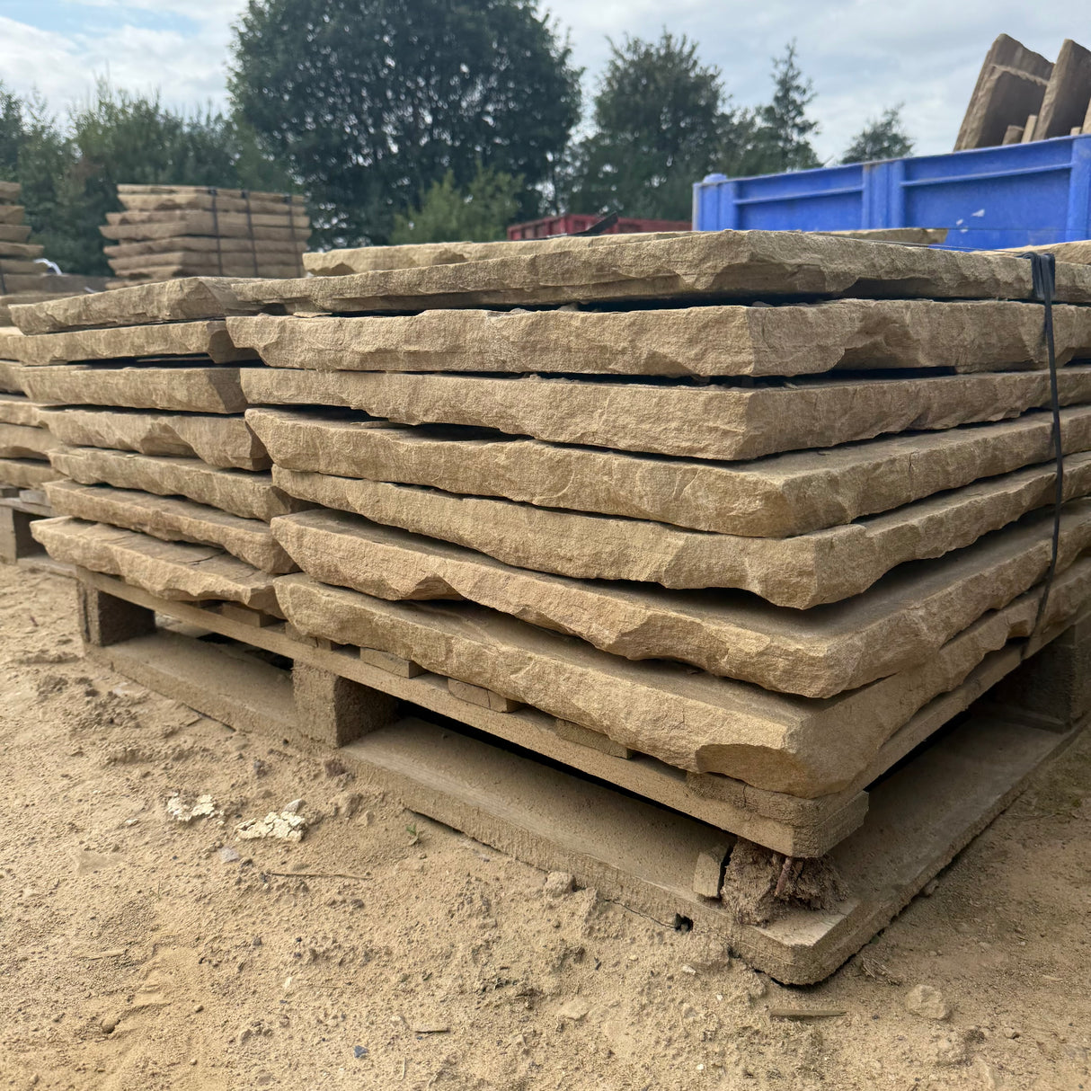 Yorkshire Stone Riven Paving Flags - Per SQM