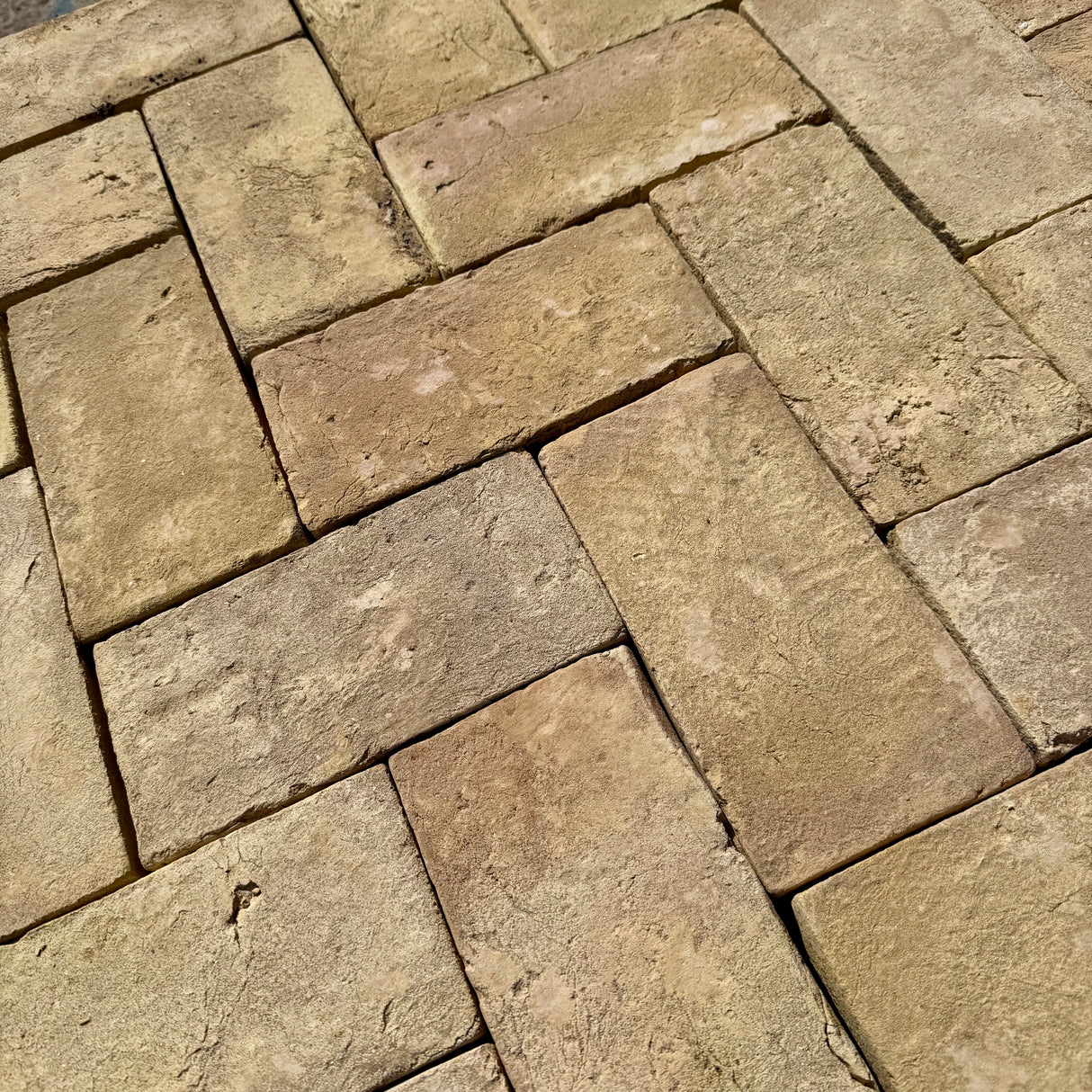 London Yellow Clay Brick Pavers | Pack of 500 Pavers | Free Delivery