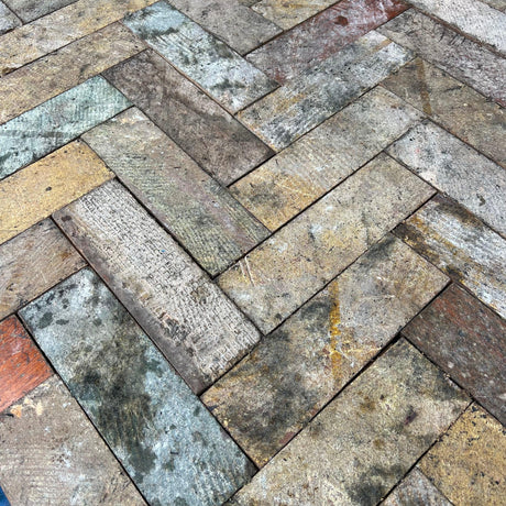 Reclaimed Hardwood Parquet Flooring - (Uncleaned) - Reclaimed Brick Company
