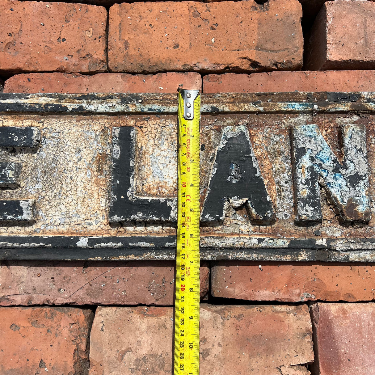 Original Cast Iron ‘Adelaide Lane’ Street Sign