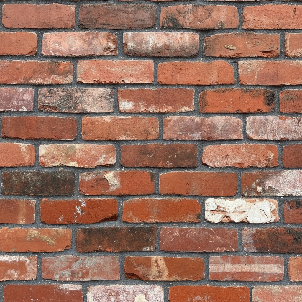 Reclaimed Industrial Blend Brick Slips