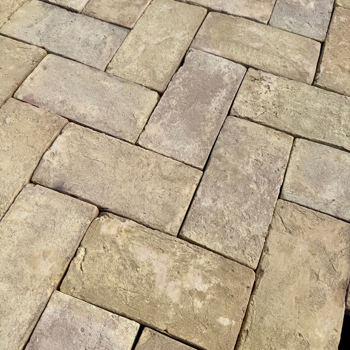 London Yellow Clay Brick Pavers | Pack of 500 Pavers | Free Delivery