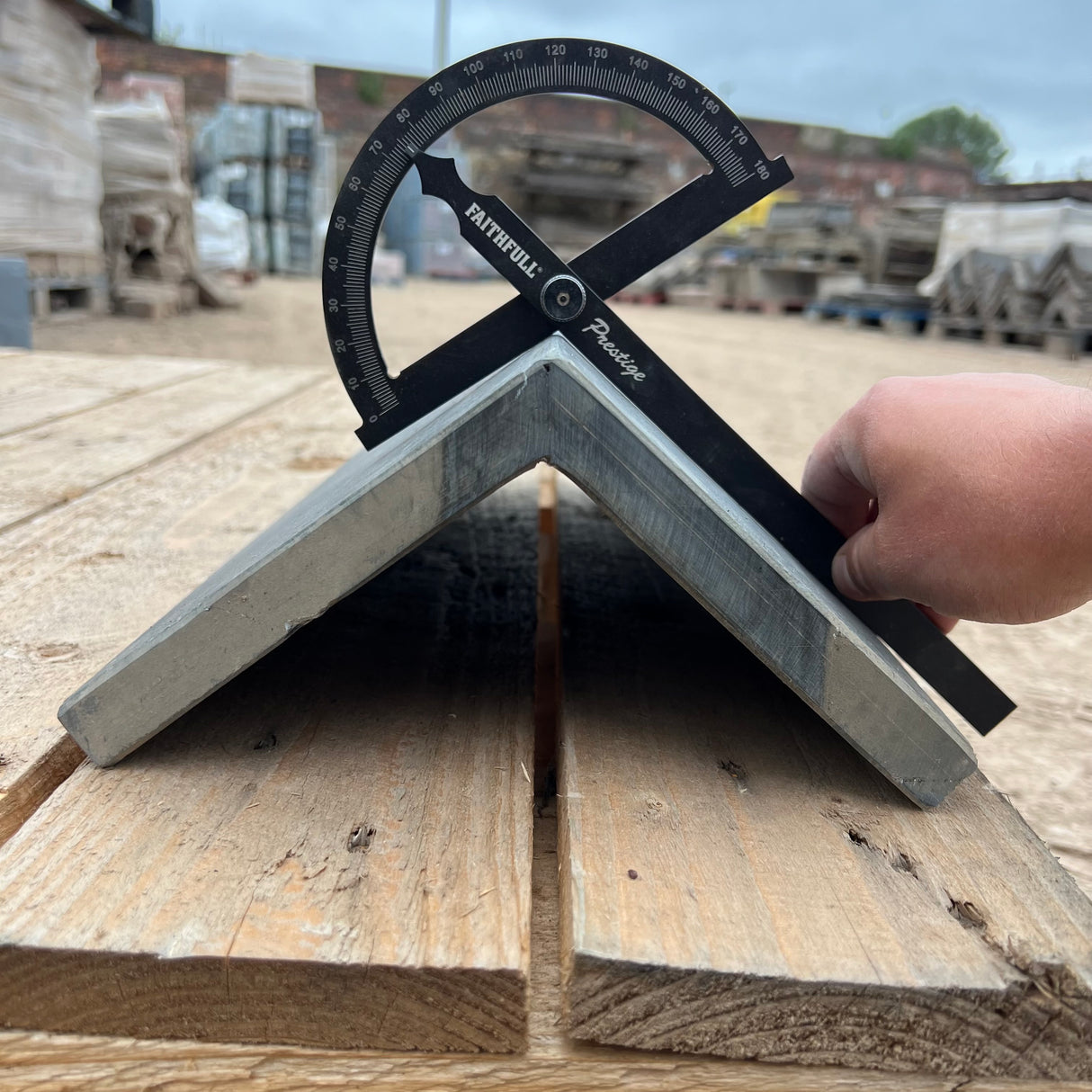 New Brazilian Slate Roof Ridge Tile - 105 Degree