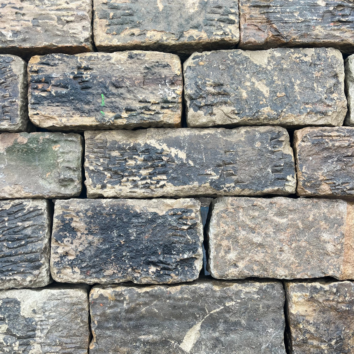 Reclaimed Punch Face Stone - Per SQM
