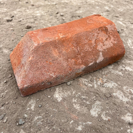 65mm Handmade Plinth External Return (Left Hand) Brick PL7.1 - Reclaimed Brick Company