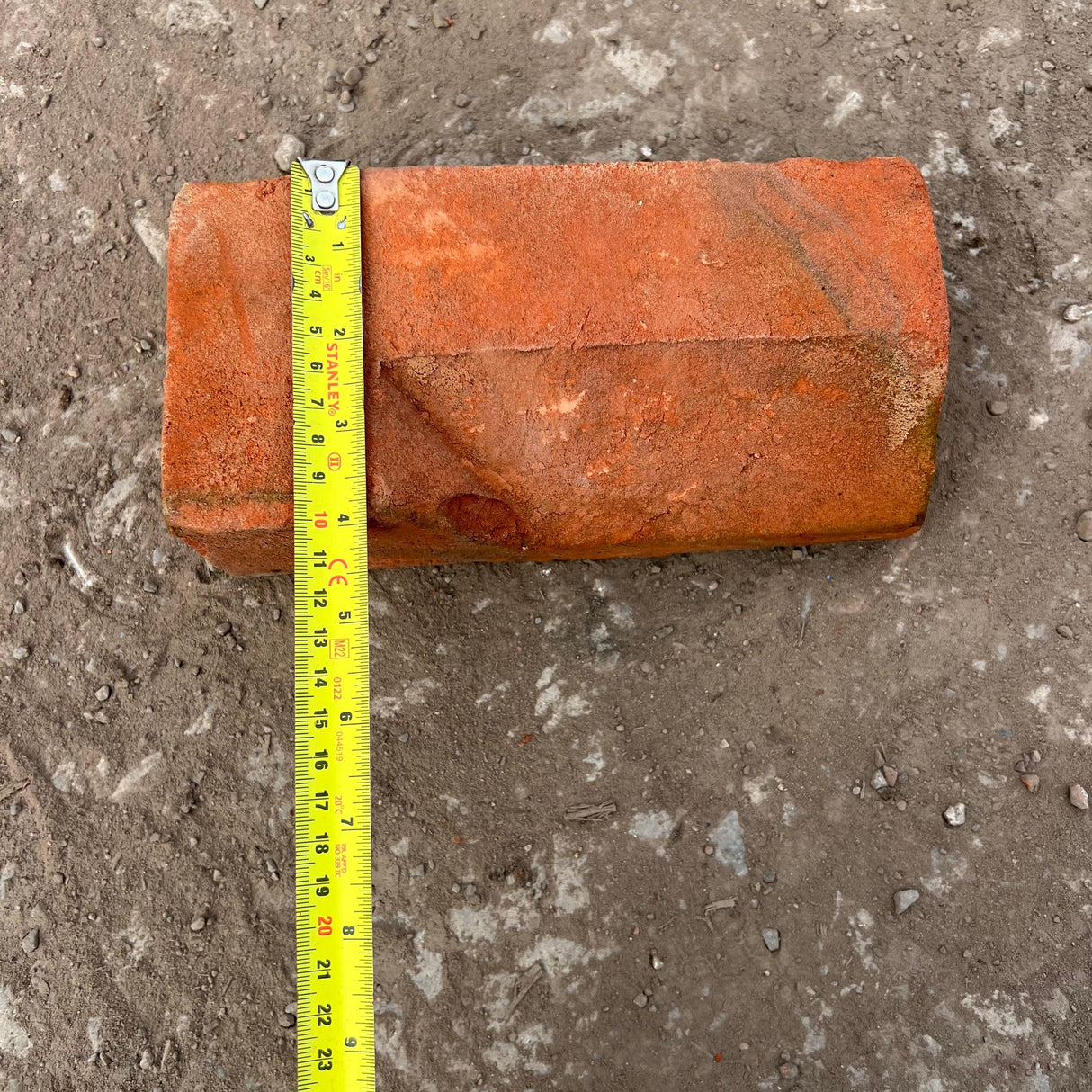 65mm Handmade Plinth Internal Return (Left Hand) Brick PL4.2 - Reclaimed Brick Company