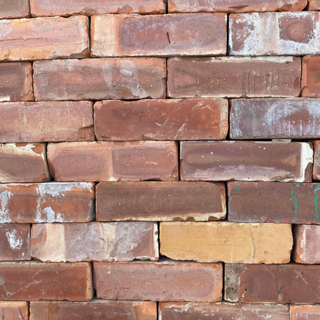 65mm Reclaimed Pre-War Common Wirecut Bricks | Pack of 250 Bricks - Reclaimed Brick Company