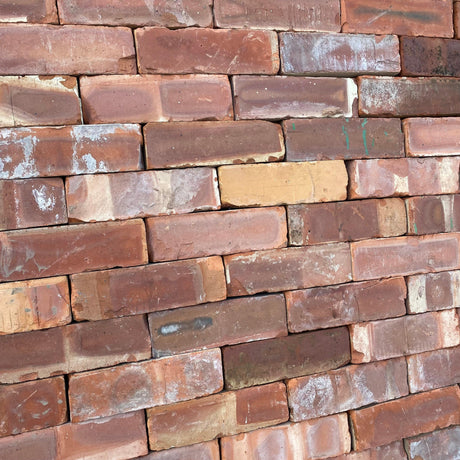 65mm Reclaimed Pre-War Common Wirecut Bricks | Pack of 250 Bricks - Reclaimed Brick Company