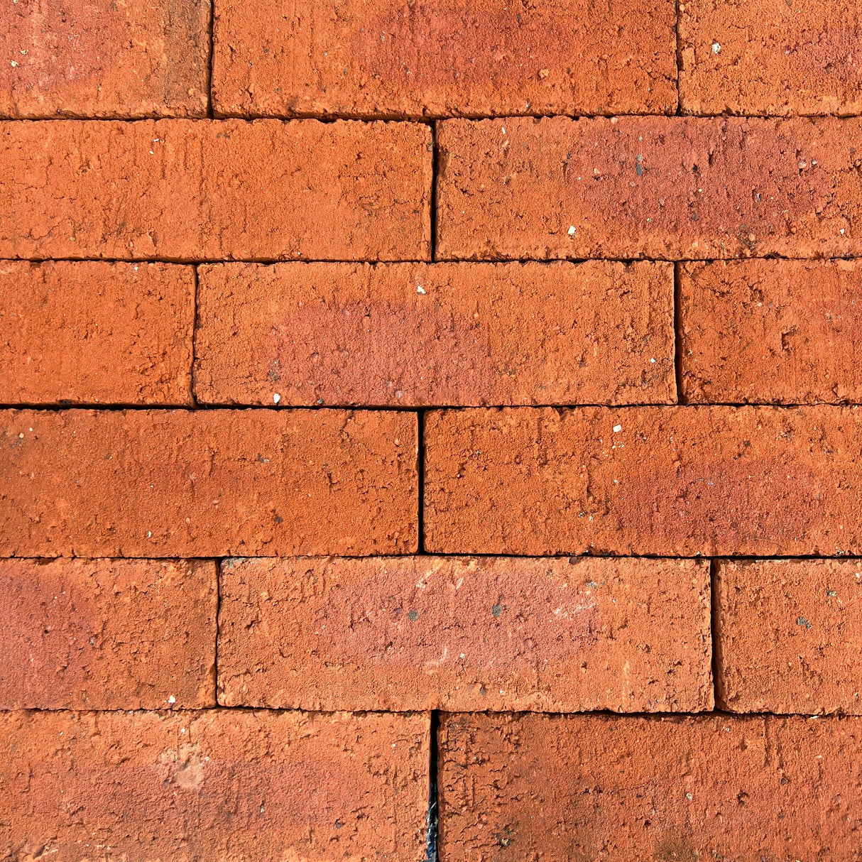 65mm Red Rustic Facing Bricks - New - Reclaimed Brick Company