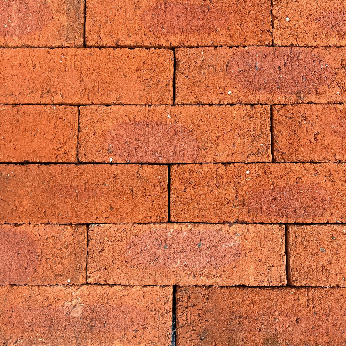65mm Red Rustic Facing Bricks - New - Reclaimed Brick Company