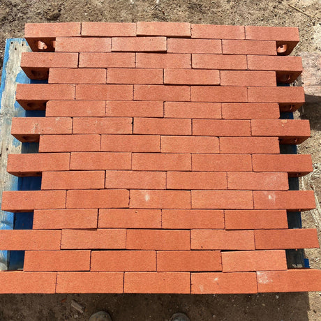 65mm Wienerberger Old Eccleston Blend Red Facing Bricks | Pack of 416 | Free Delivery - Reclaimed Brick Company