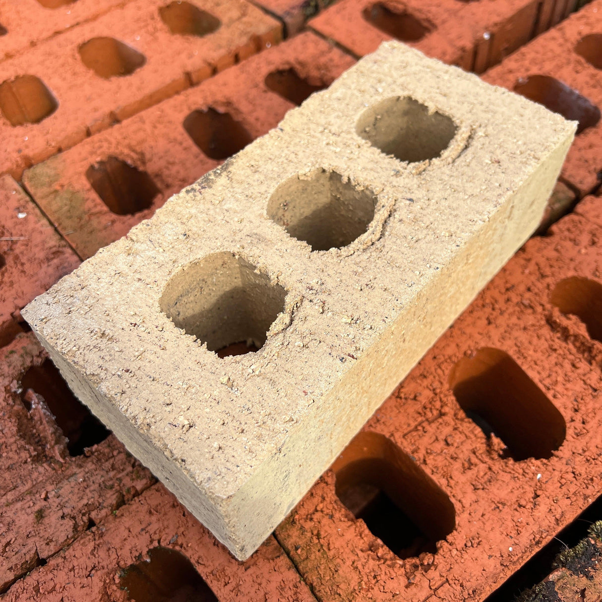 65mm Yellow Dragface Wirecut Facing Bricks - New - Reclaimed Brick Company