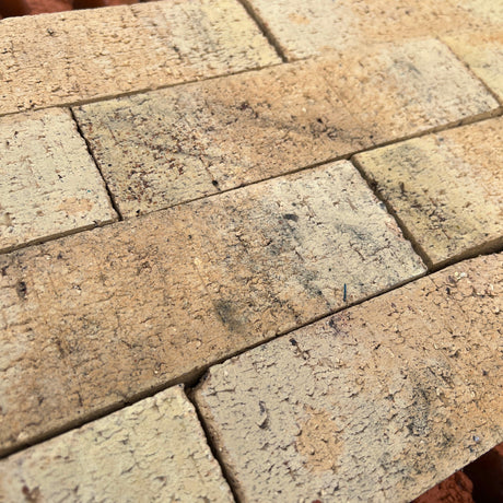 65mm Yellow Dragface Wirecut Facing Bricks - New - Reclaimed Brick Company