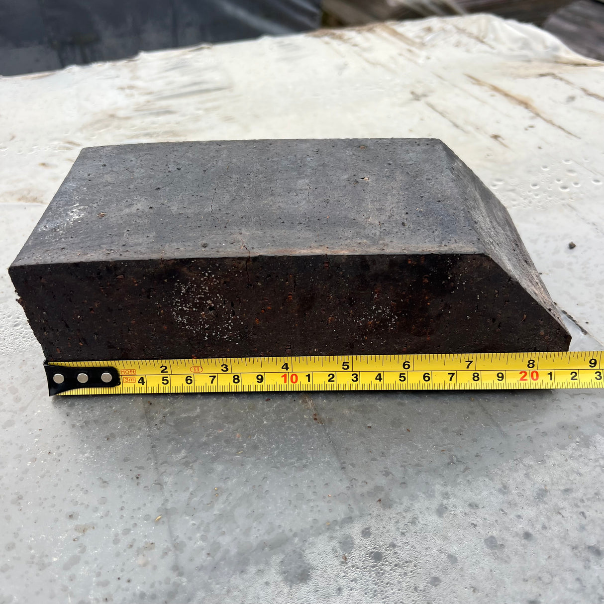 PL2.2 New 65mm Staffordshire Blue Header Plinth Brick