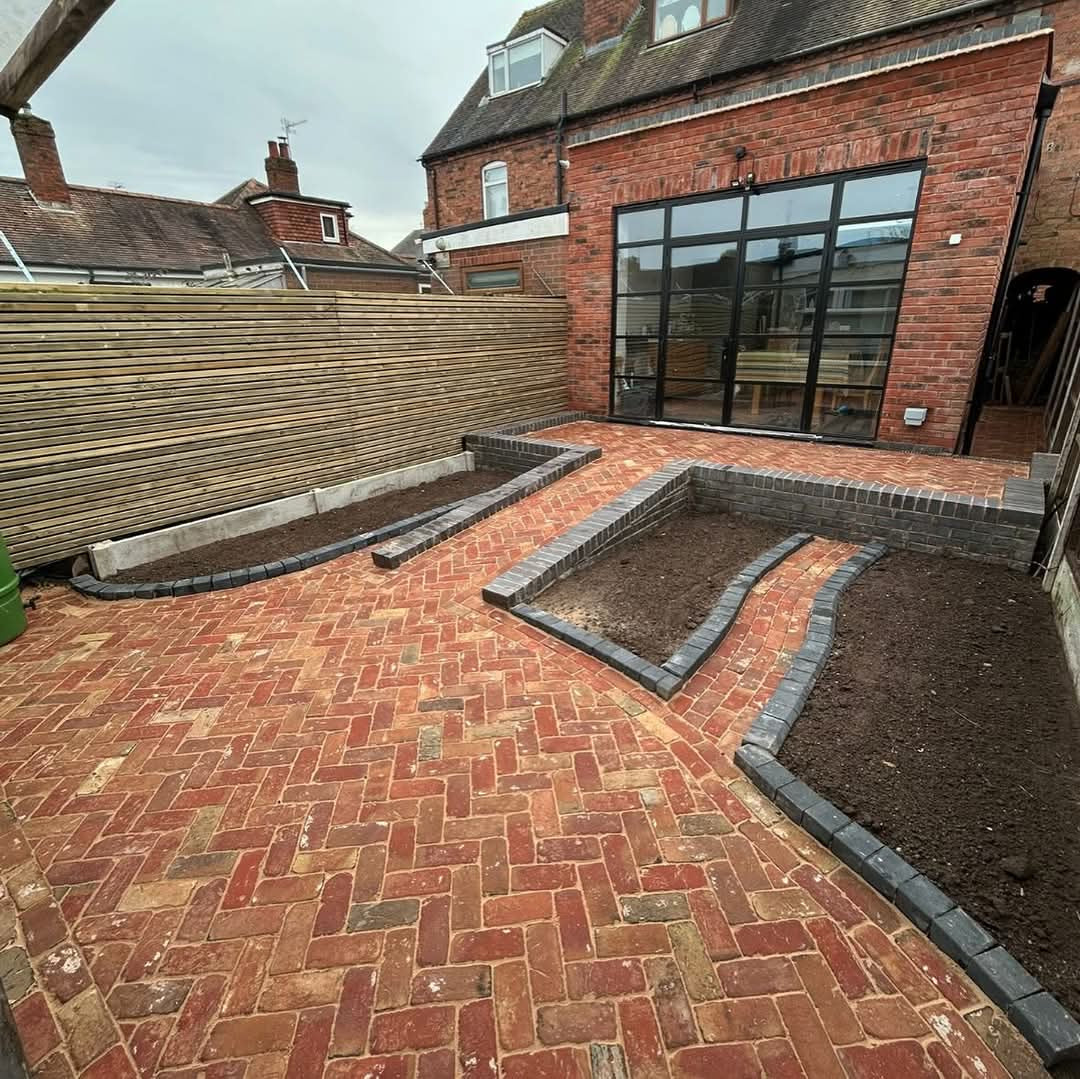 Farmhouse Rustic Clay Brick Pavers