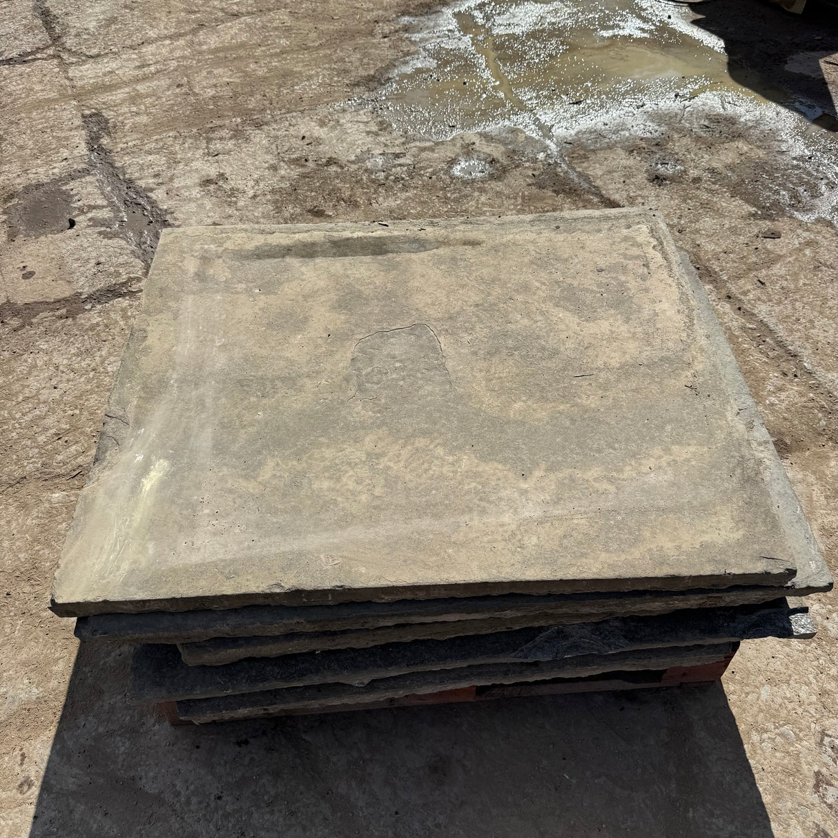 Reclaimed Yorkshire Stone Large Stone Slab