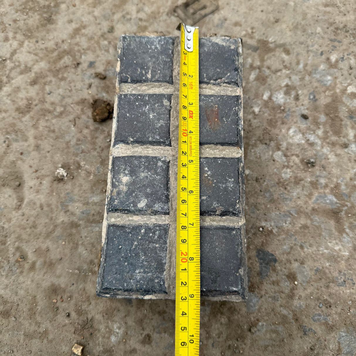 Reclaimed Victorian Chocolate Bar Paver