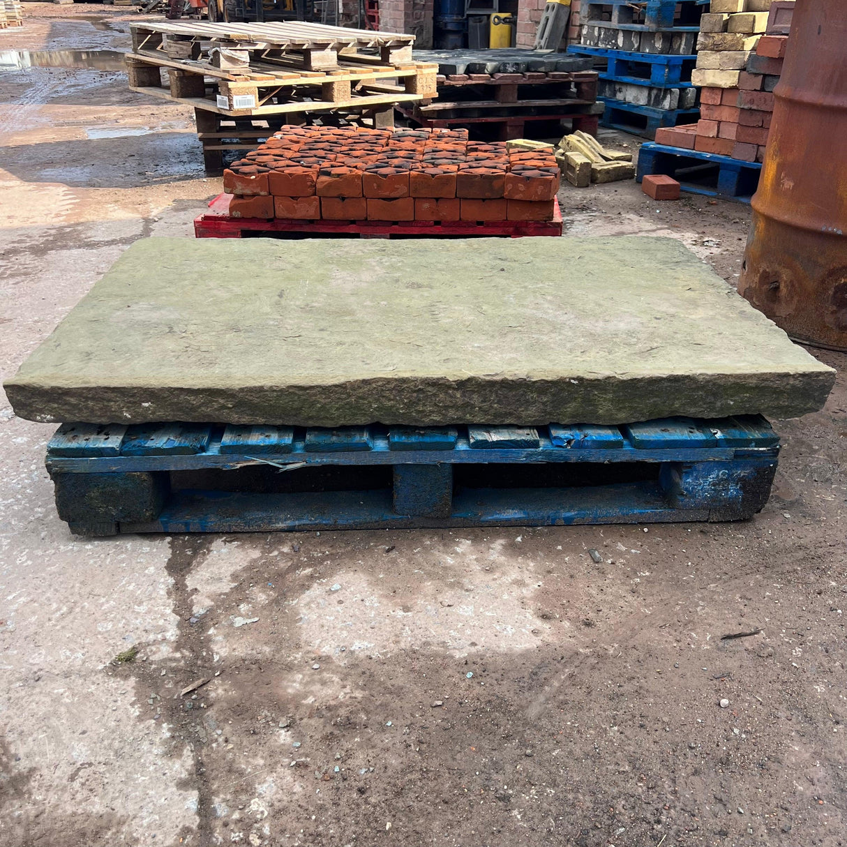 Reclaimed Stone Fire Place Hearth / Slab / Step - Reclaimed Brick Company