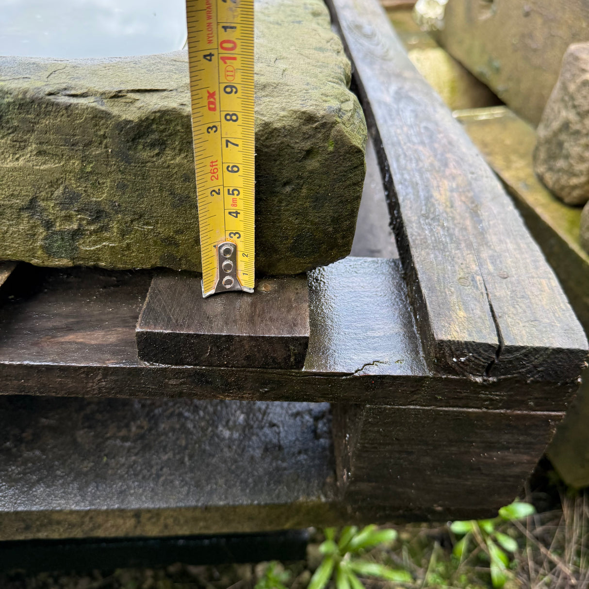 Reclaimed Stone Sink