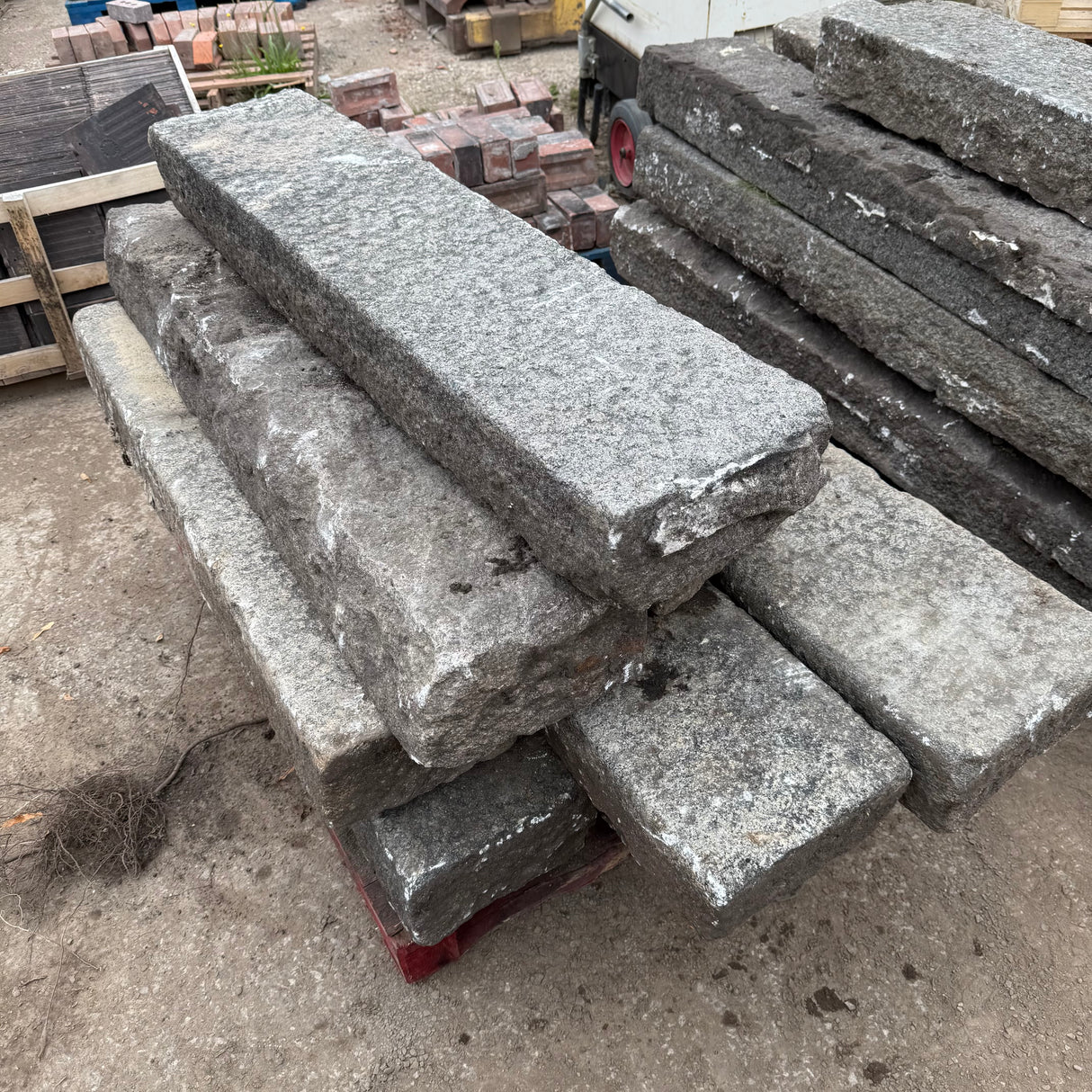 Reclaimed Granite Kerbs - 12" x 6"