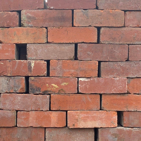 73mm Red Imperial Reclaimed Bricks | Pack of 250 Bricks - Reclaimed Brick Company