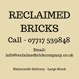 73mm Red Imperial Reclaimed Bricks | Pack of 250 Bricks - Reclaimed Brick Company