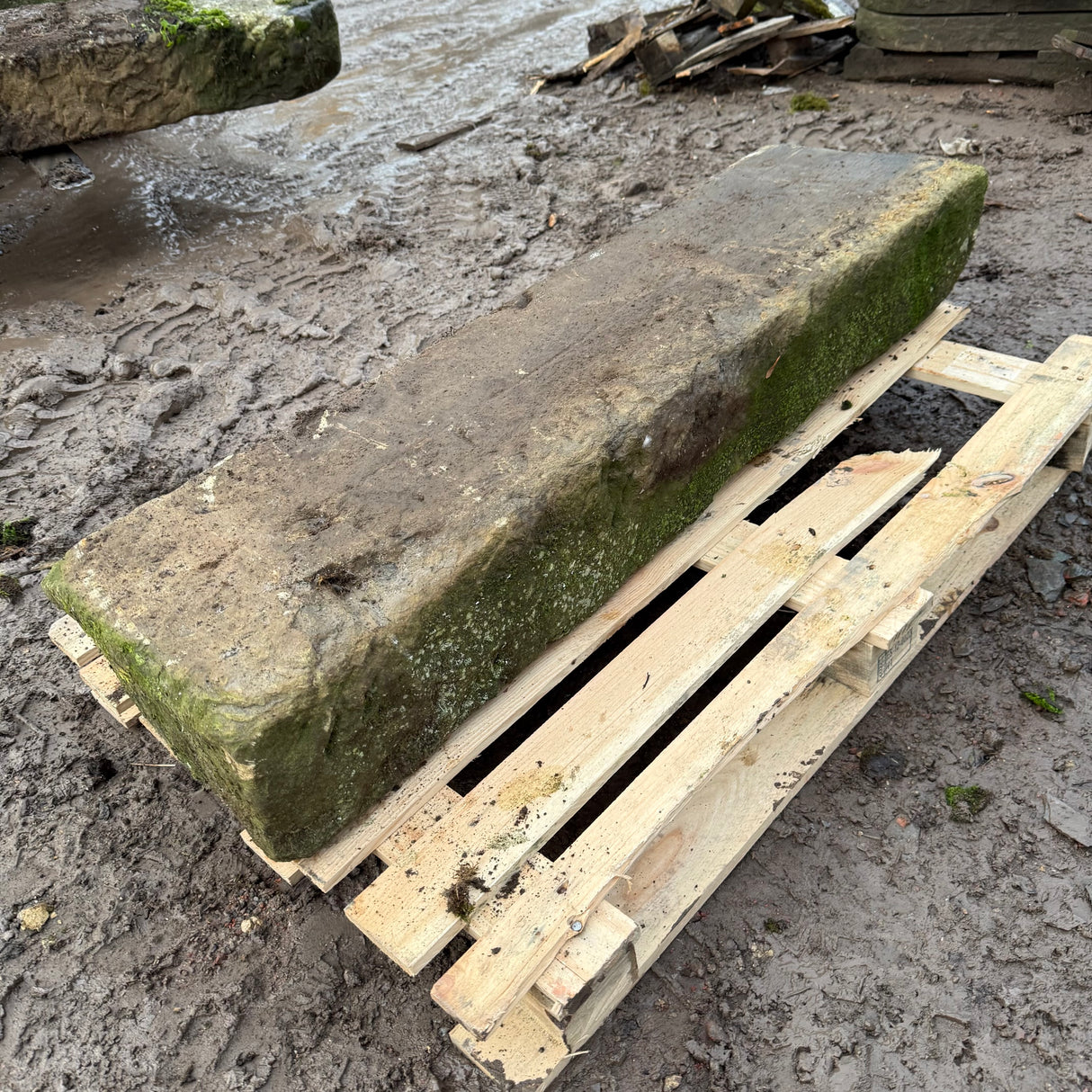 Reclaimed Stone Step
