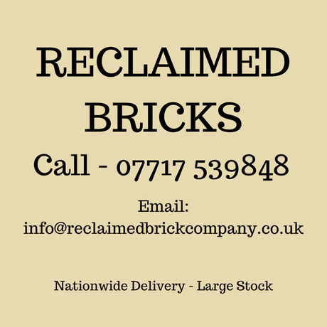 75mm Heritage Red Imperial Reclaimed Bricks | Pack of 250 Bricks - Reclaimed Brick Company
