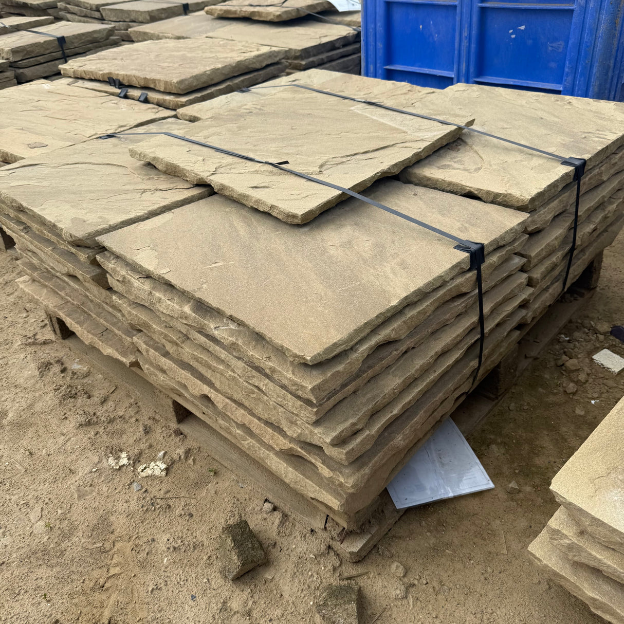 Yorkshire Stone Riven Paving Flags - Per SQM