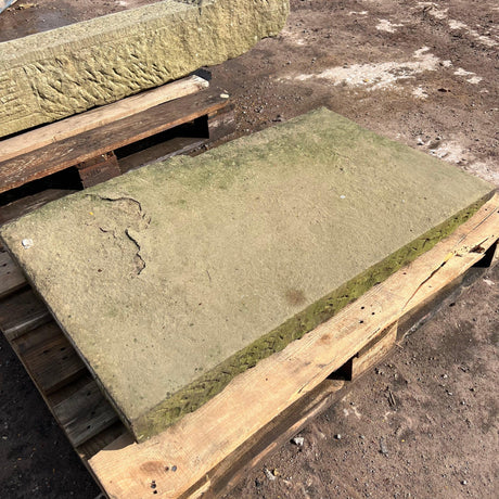 Reclaimed Stone Fire Place Hearth / Slab / Step - Reclaimed Brick Company