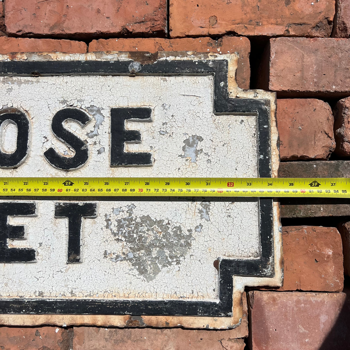 Original Cast Iron ‘Primrose Street’ Street Sign