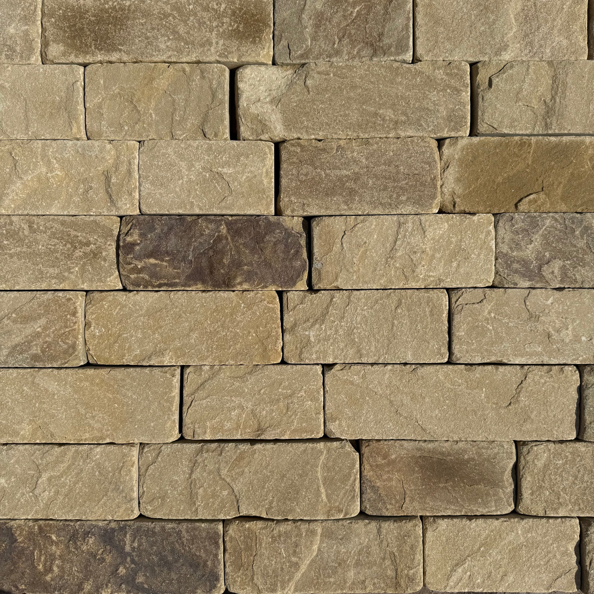 Yorkshire Stone Riven Cobble Setts - Per SQM