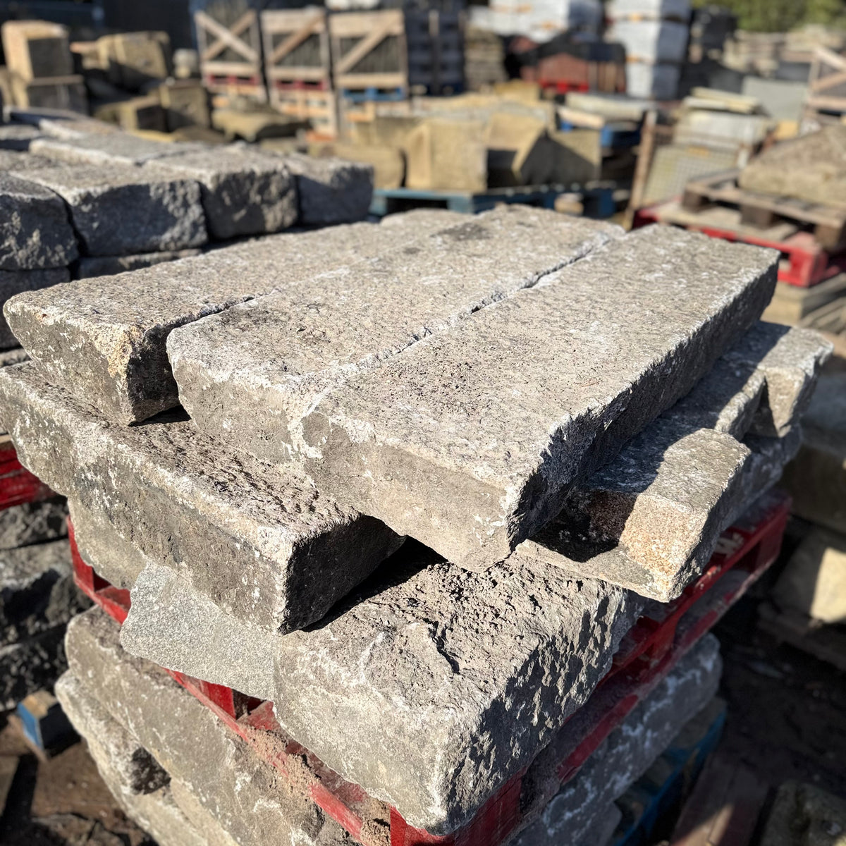 Reclaimed 12” x 6” Granite Kerbs